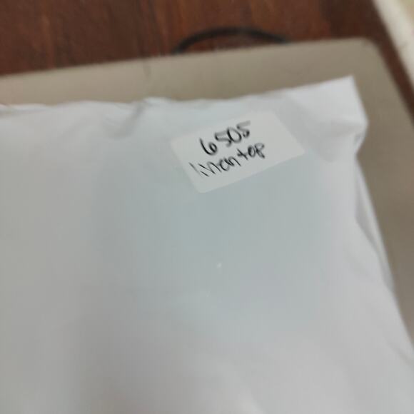 Ann Taylor Linen Top Womens 10 Blue Split Neck 3/4 Sleeve Preppy Beachy Light - Picture 9 of 9